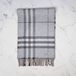 Burberry Giant Check Cashmere Scarf